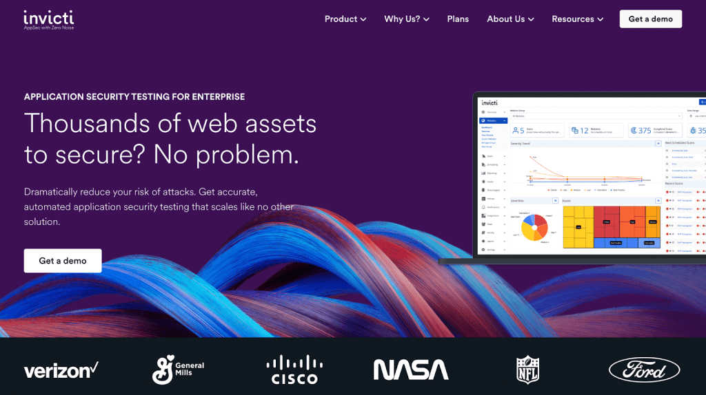 Invicti homepage